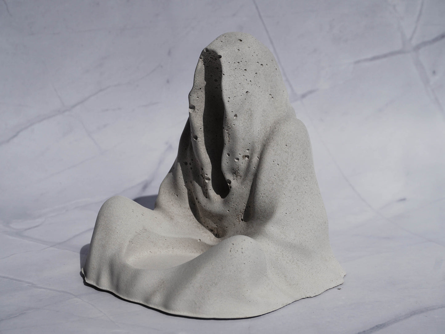 Concrete Tealight candle holder | Grim Reaper | Ghost | Ghotic