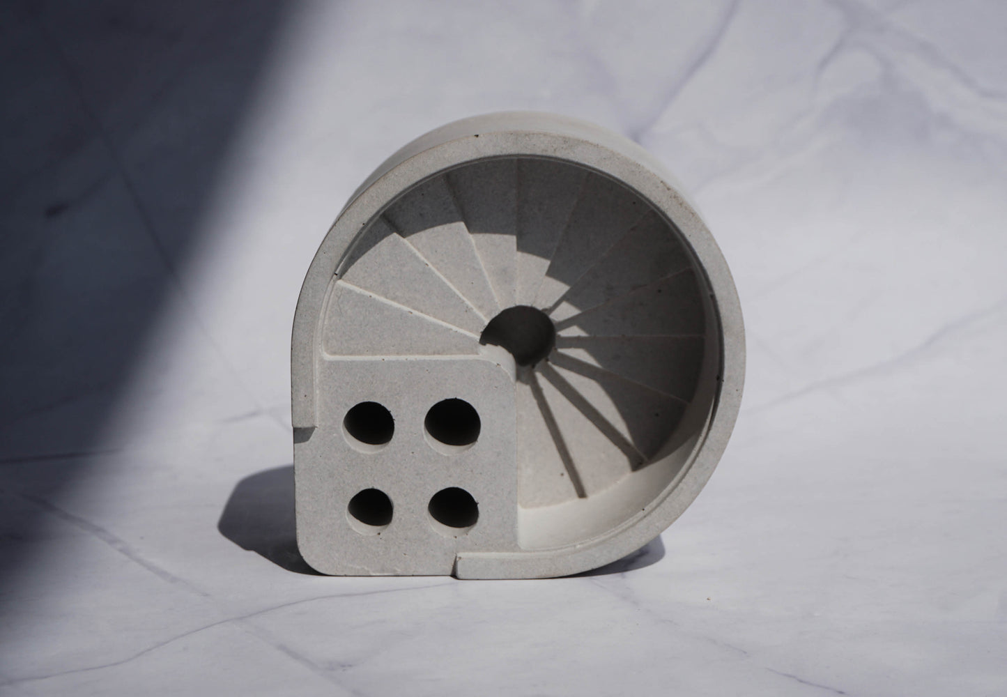 Concrete Penholder | Abstract | Geometric