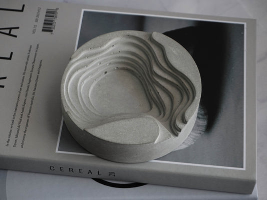 Concrete Ashtray | Pinch Pot