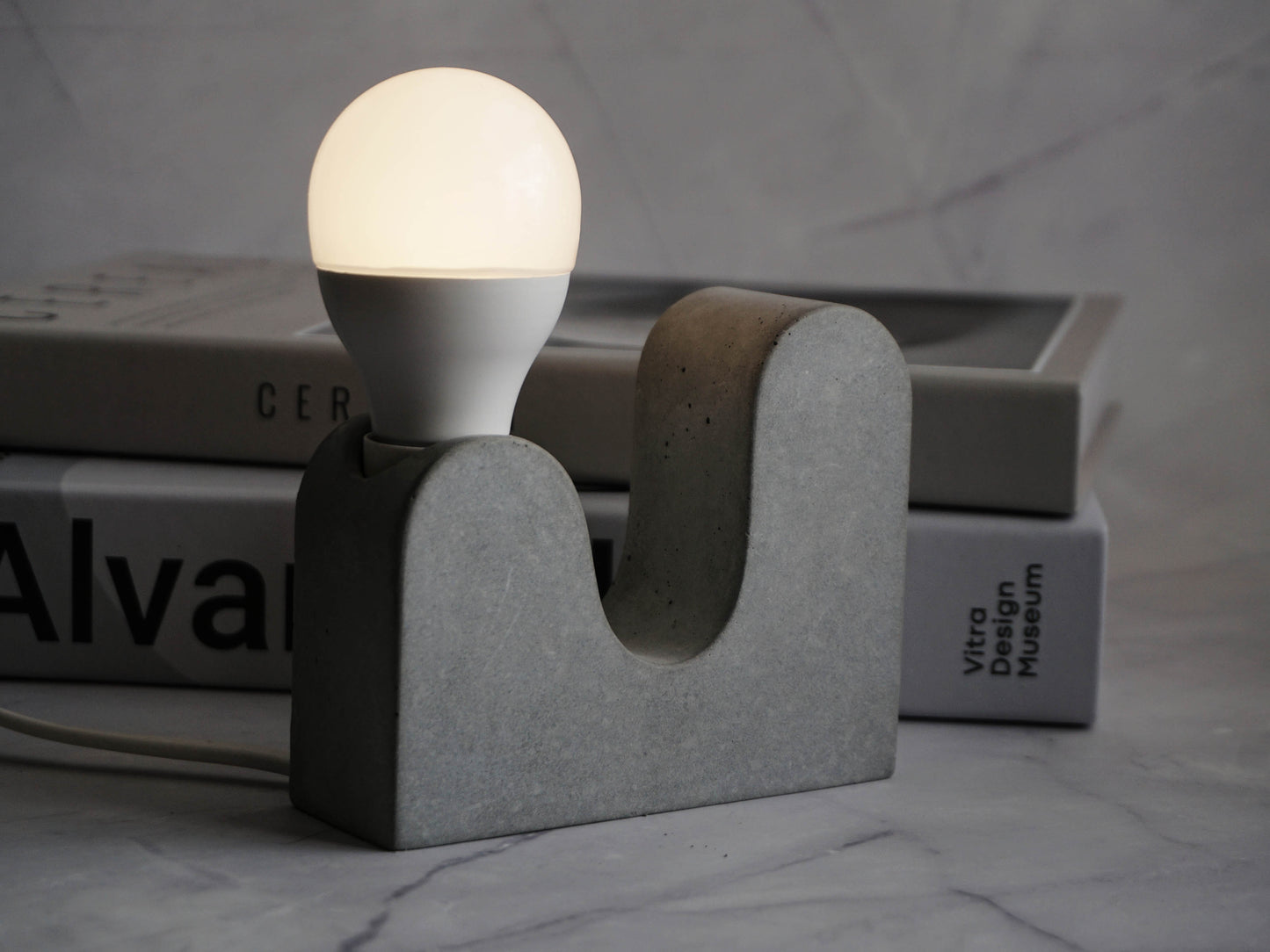 Concrete RGB Lamp | Minimal | Scandi | LED Lamp