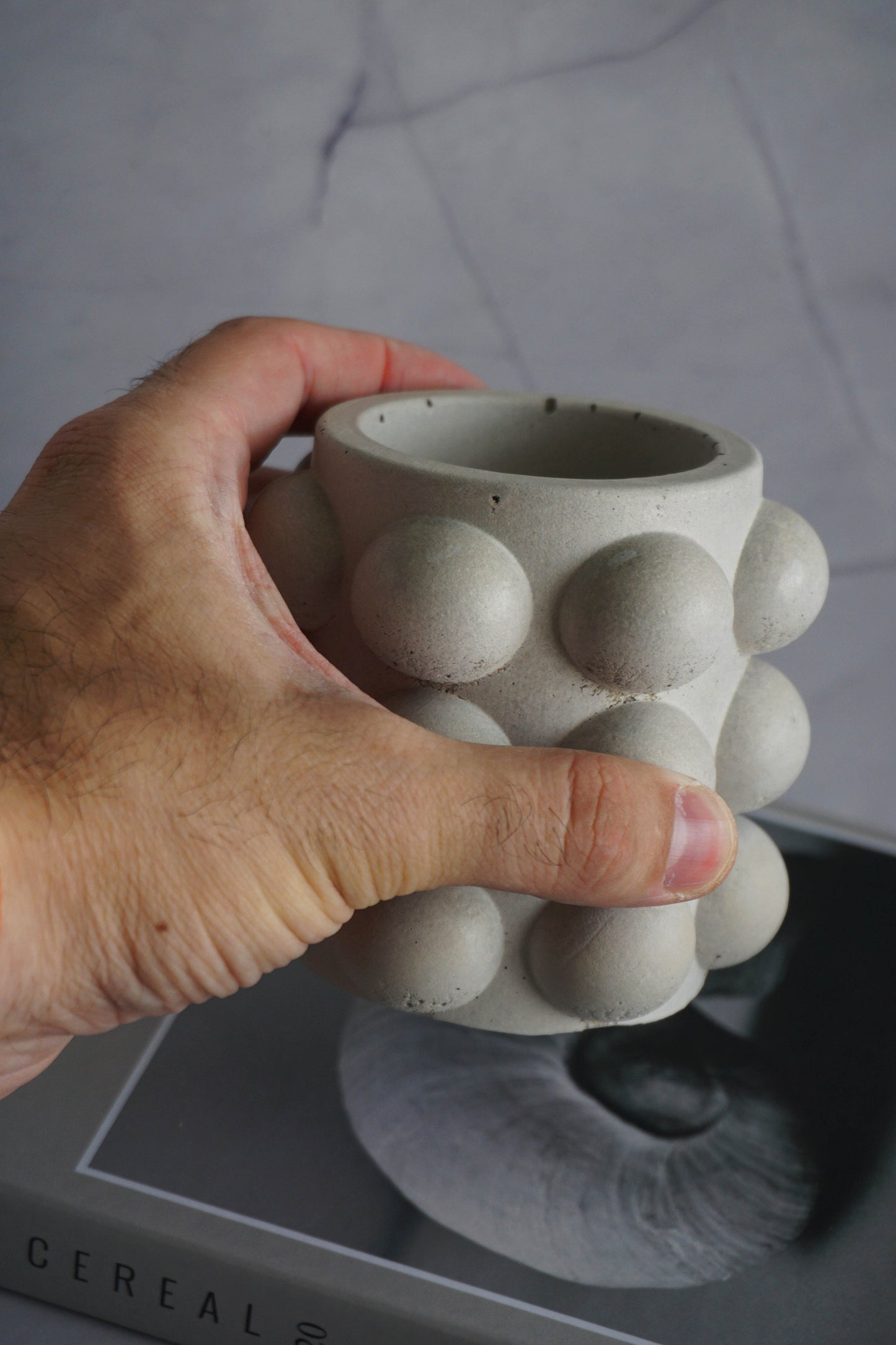 Concrete Jar | Pot | Vessel | Utensil Holder