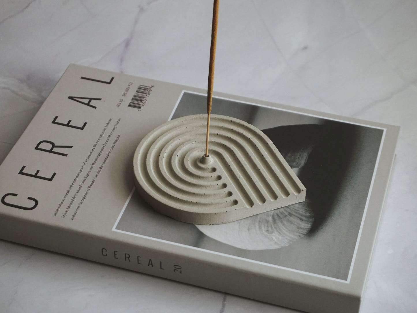 Concrete Incense Holder