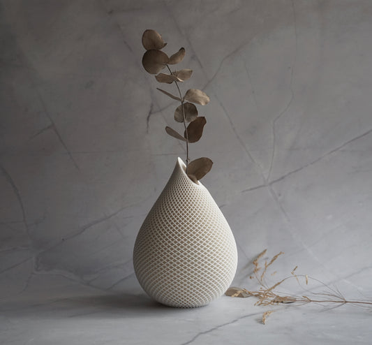 3D printed Teardrop vase