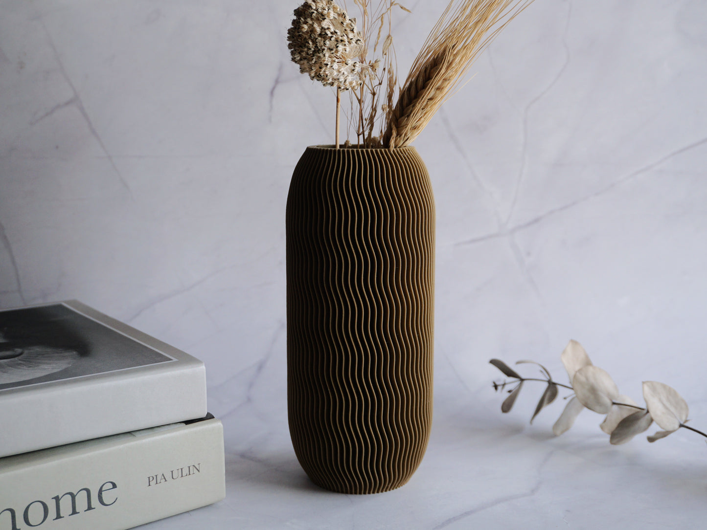 Minimalist "Pill" Vase | 3D Printed