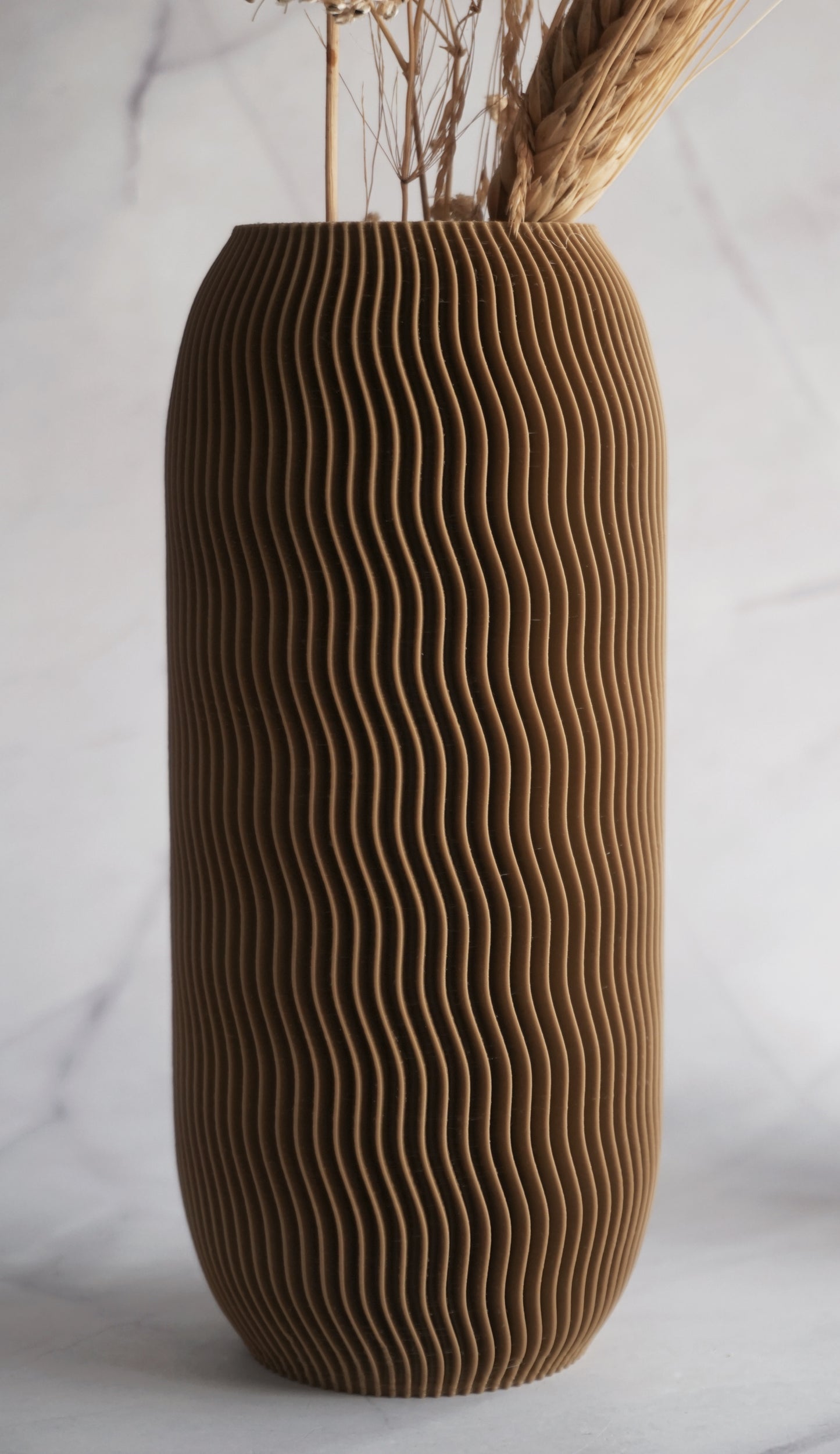 Minimalist "Pill" Vase | 3D Printed