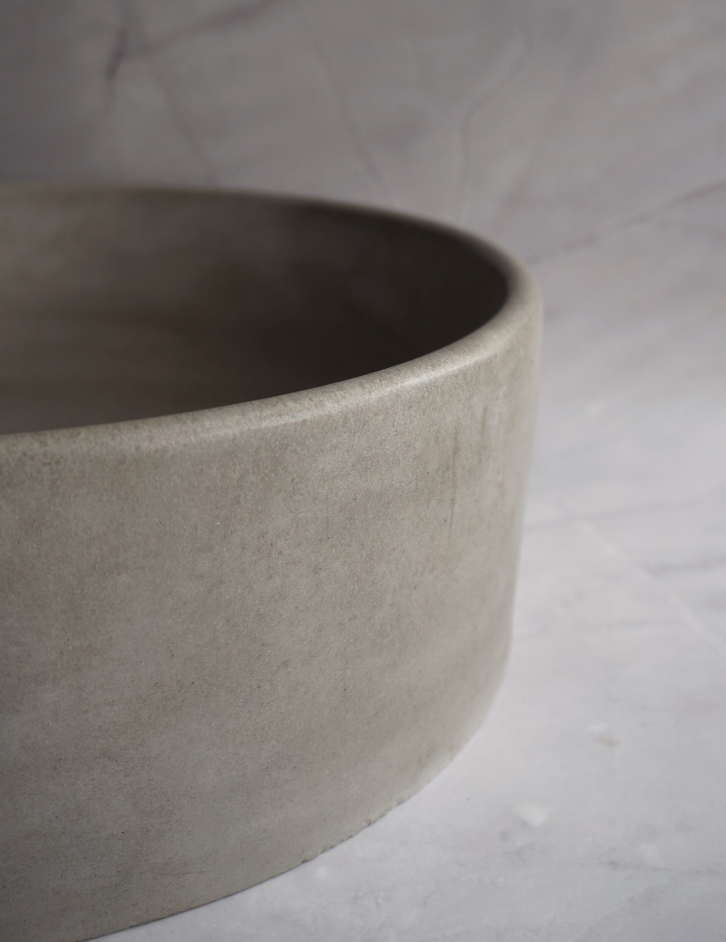 Round Concrete Sink | Wash Basin | Concrete vanity