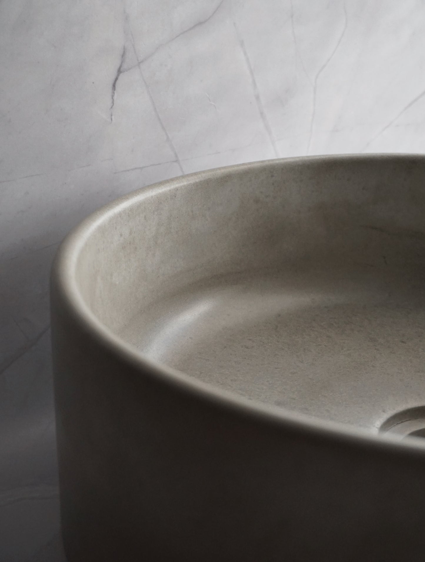 Round Concrete Sink | Wash Basin | Concrete vanity