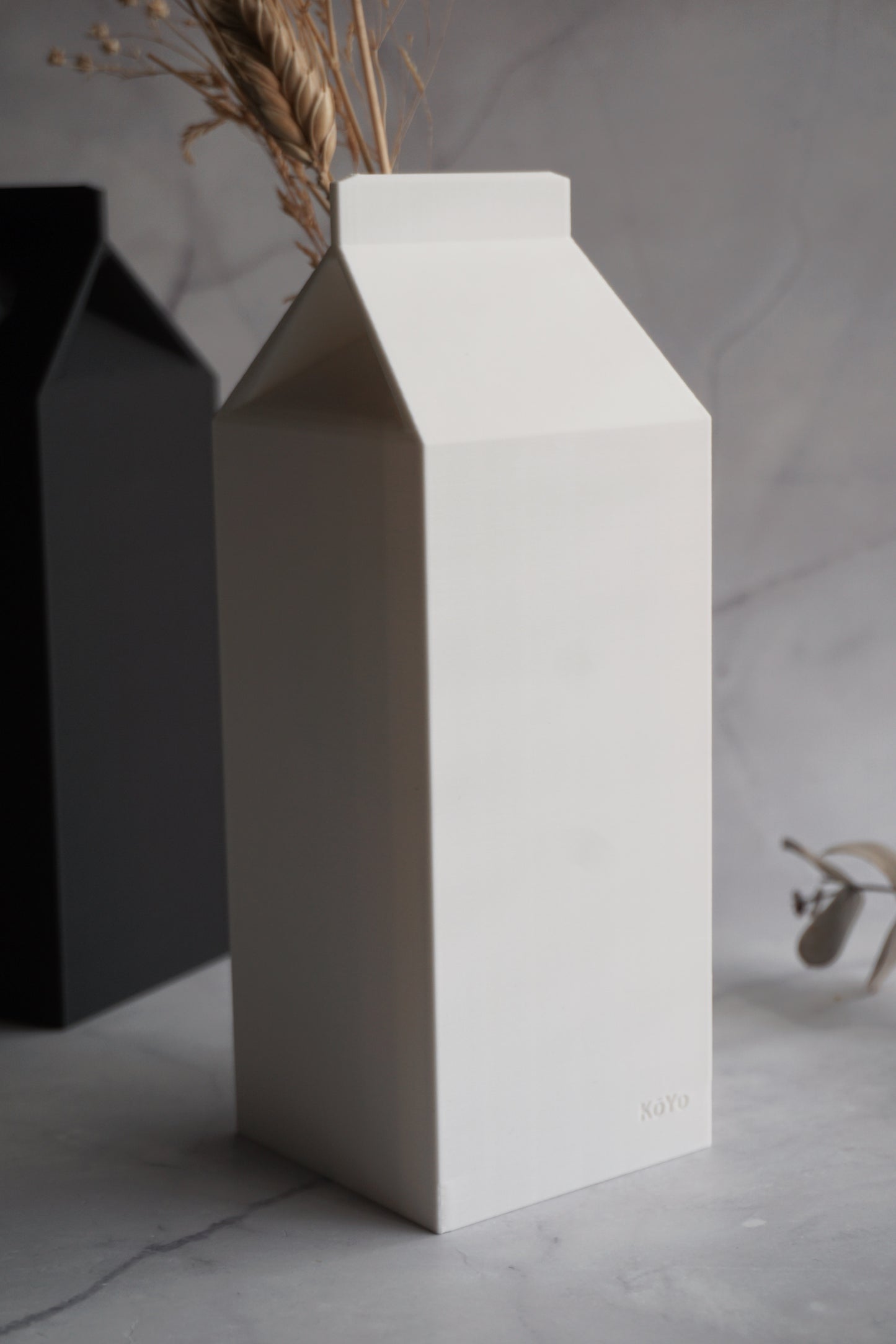 Milk Carton Vase | Minimal Home Decor