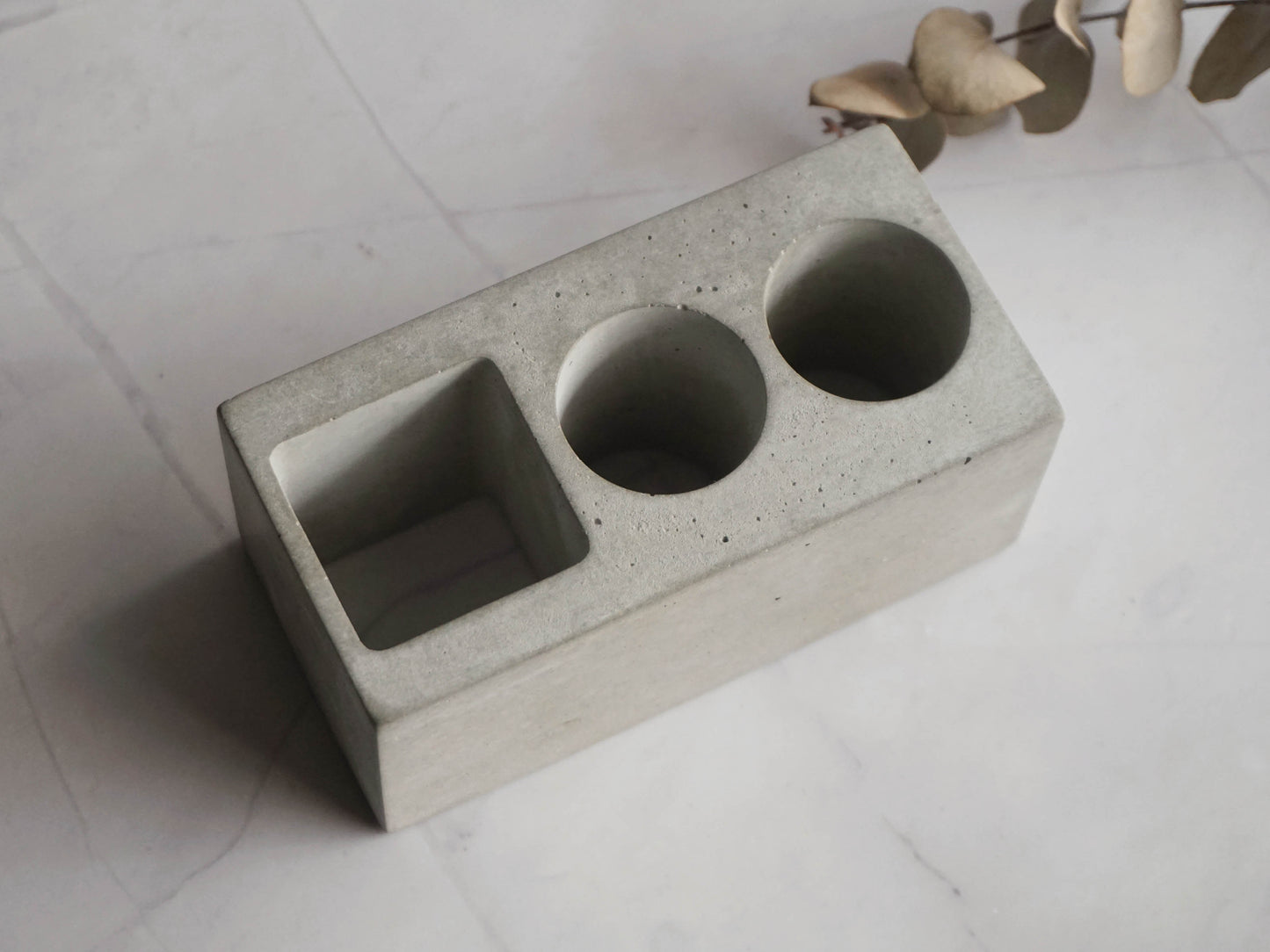 Concrete Toothbrush Holder | Electric toothbrush | Toothpaste