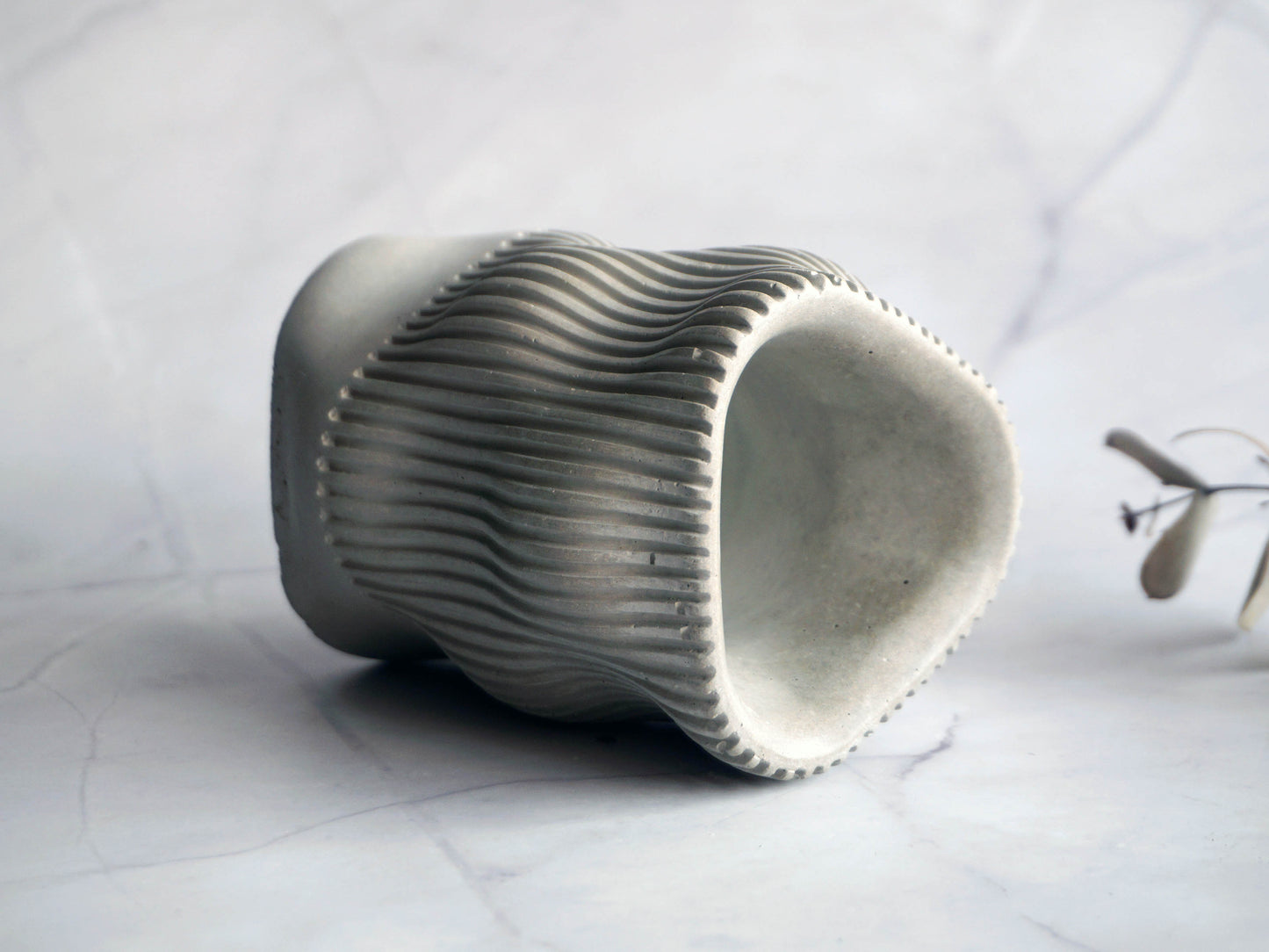 Concrete irregular pen holder | Toothbrush Holder | Cup