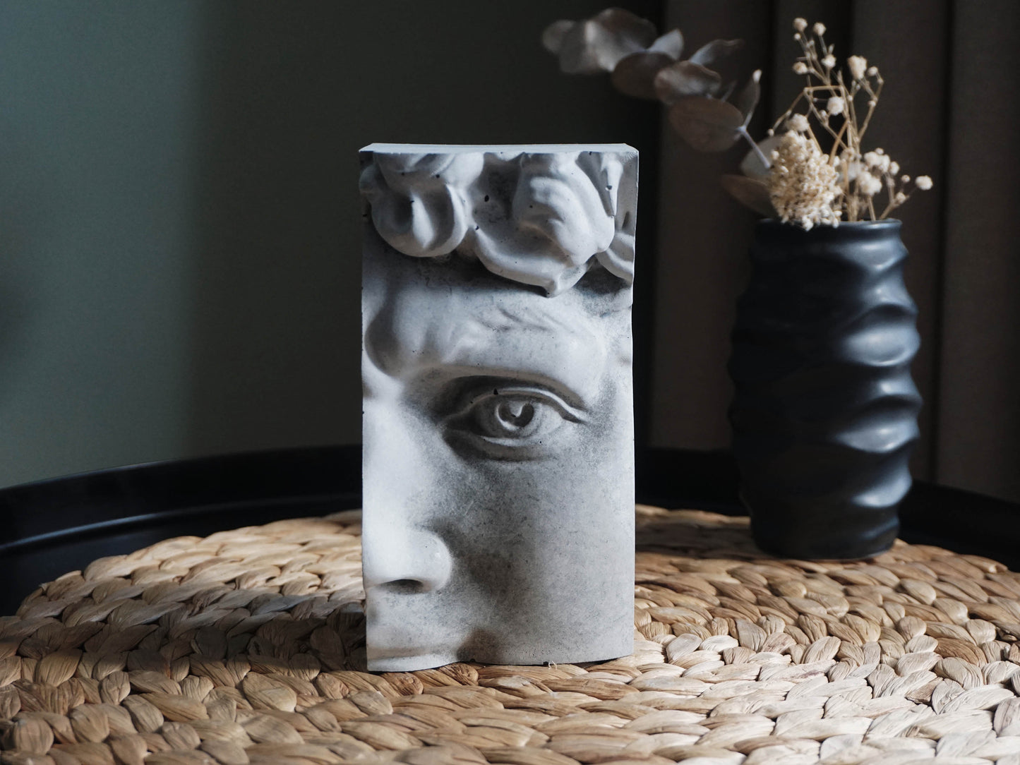 DAVID Concrete Bookend | Abstract Art