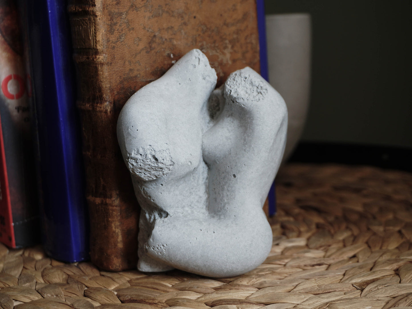 Concrete Sculpture | Auguste Rodin | Bookend | Paperweight | Lovers