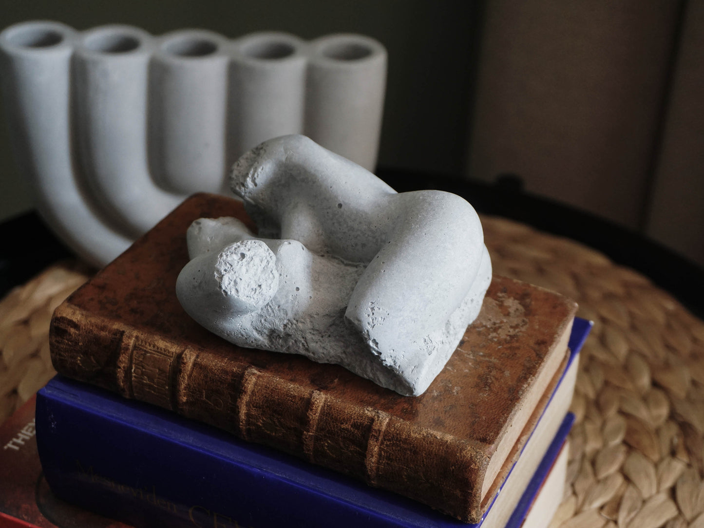 Concrete Sculpture | Auguste Rodin | Bookend | Paperweight | Lovers