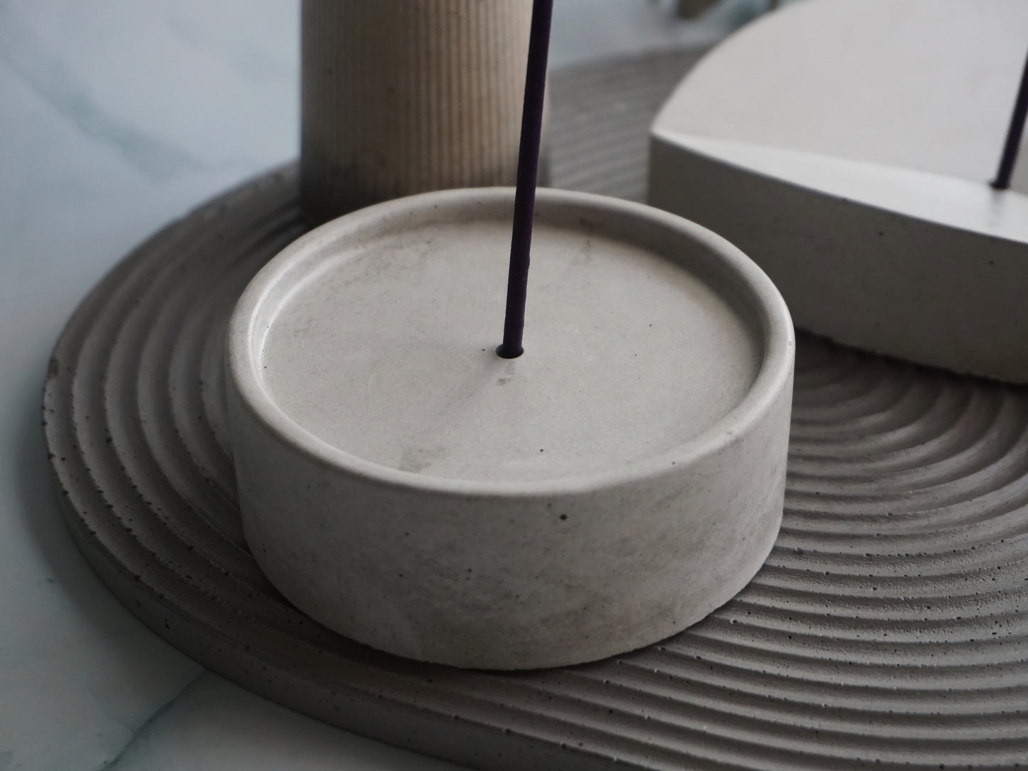 Concrete Incense Holders